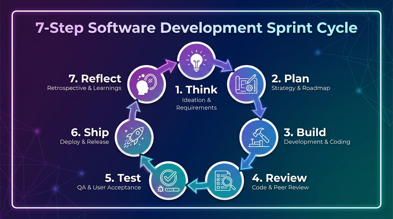 GStack 七步冲刺工作流——Think → Plan → Build → Review → Test → Ship → Reflect 闭环循环